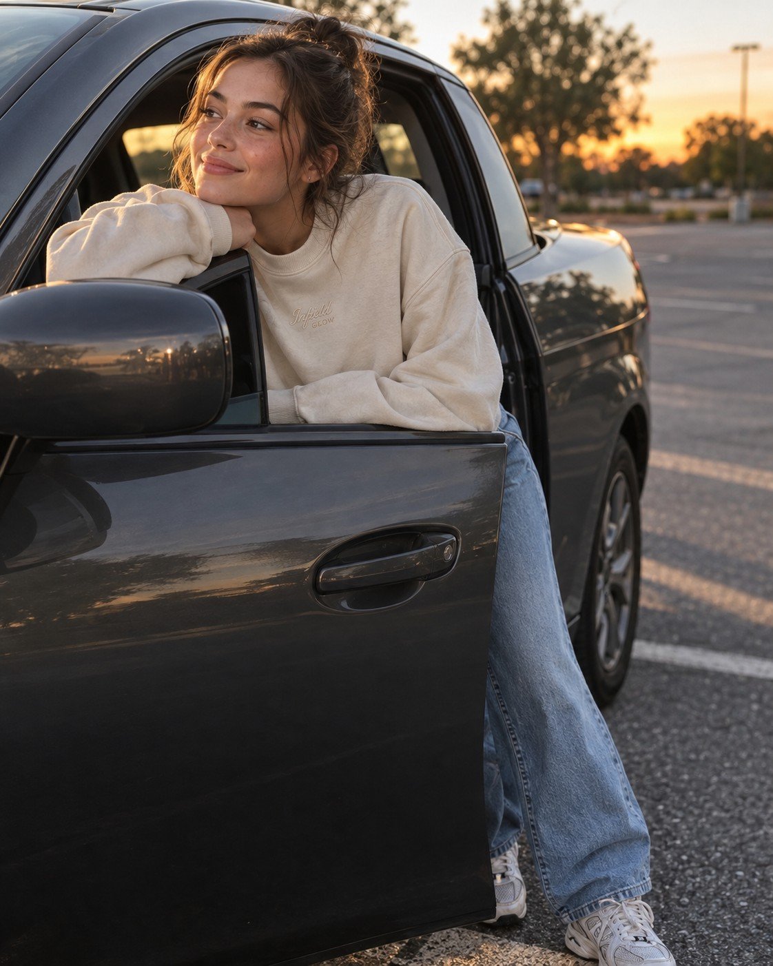 Car Hangout — Infield Glow campaign photo