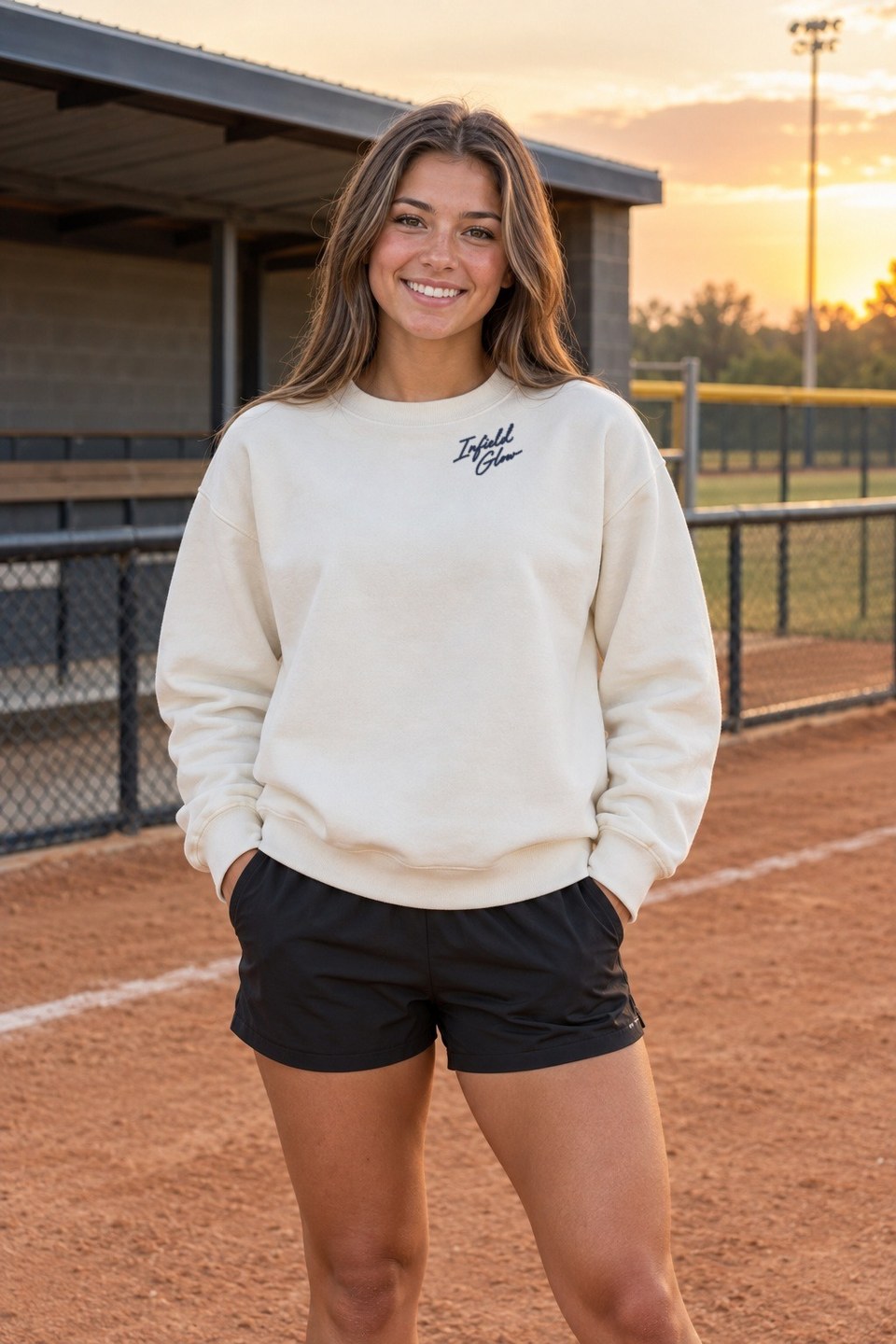 The Scorebook Crew in Bone — front view